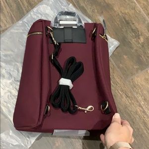 henri bendel limited edition canvas backpack